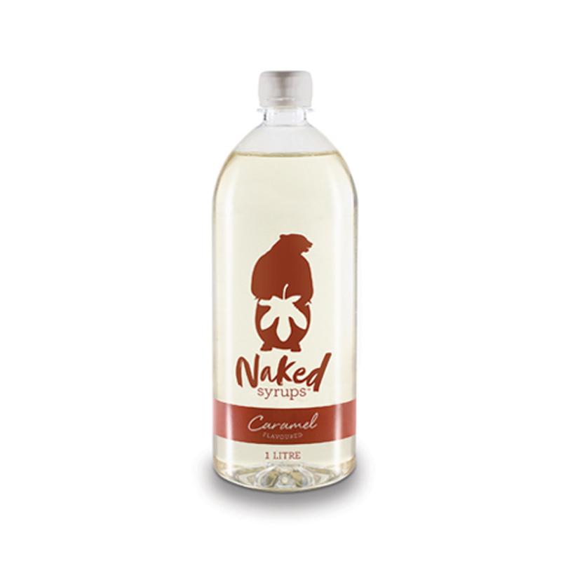 Naked Syrups Caramel 1Ltr - Rubra Coffee