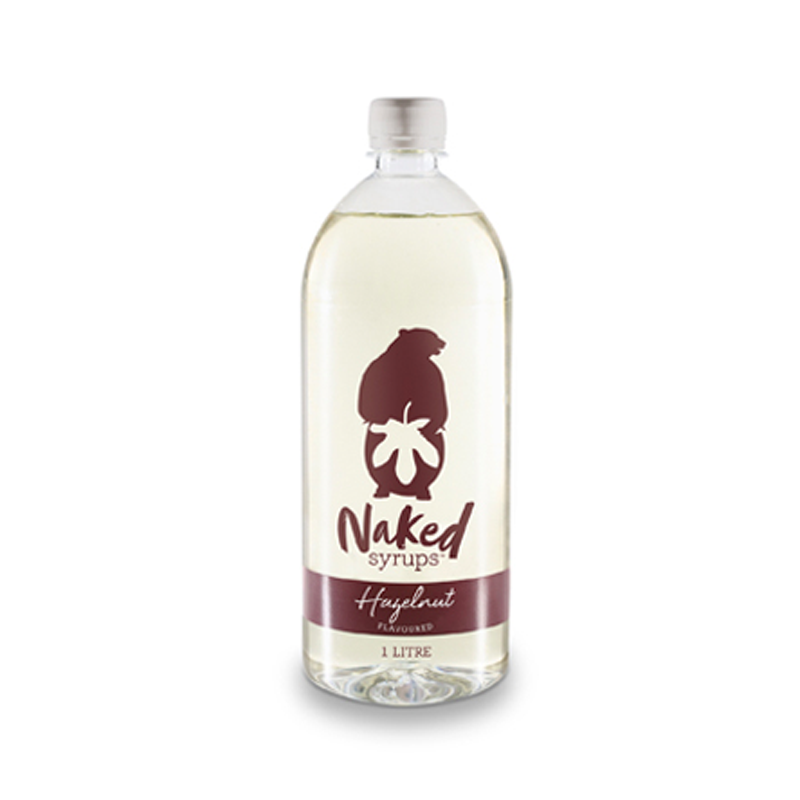 Naked Syrups Hazelnut 1Ltr - Rubra Coffee