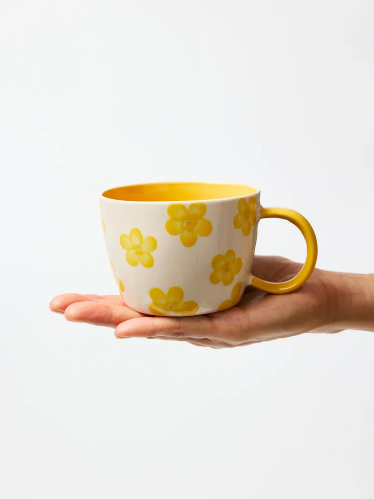 Chino Mug Daisy Mustard - Rubra Coffee