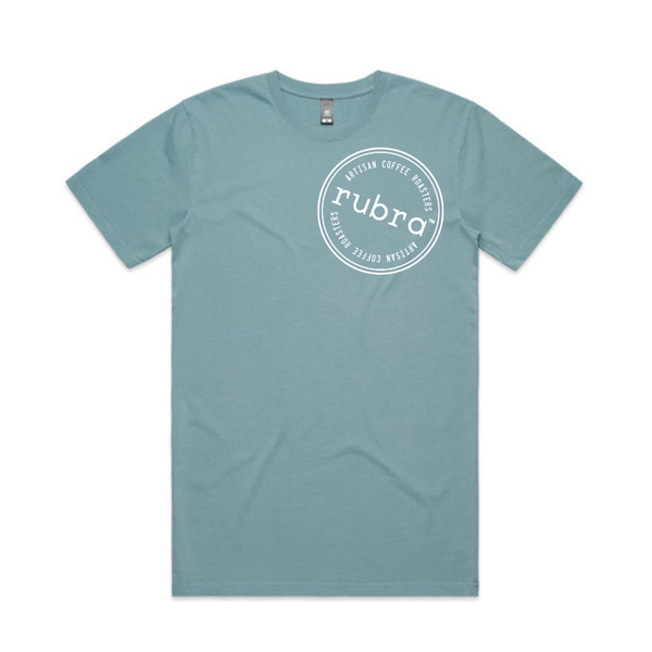 Rubra Ralph Tee Slate Blue Unisex - Rubra Coffee