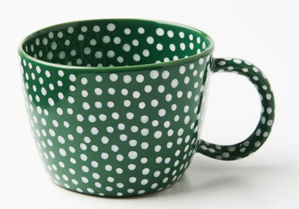 Jones & Co Chino Mug Green Sprinkle - Rubra Coffee