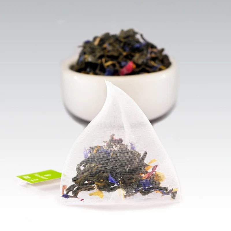 Tea Drop Spring Green pyramid teabags 2g/100 - Rubra Coffee
