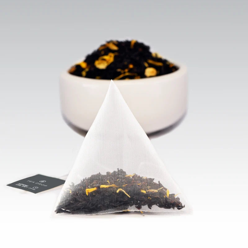 Tea Drop Earl Grey pyramid teabags 2.5g/100 - Rubra Coffee