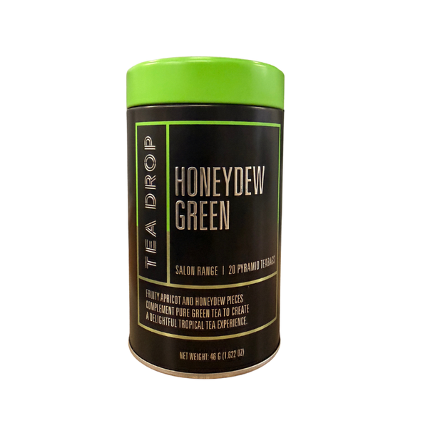 Tea Drop Salon Tin Honeydew Green 20 - Rubra Coffee