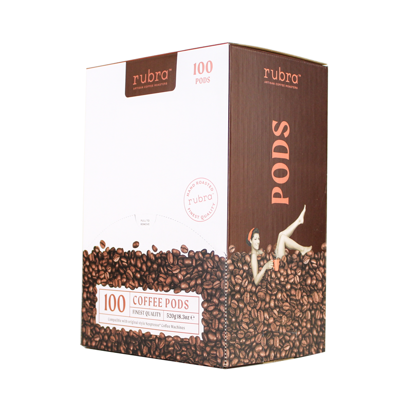 Organic decaf top coffee pods