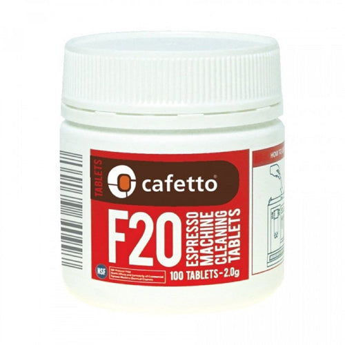 Cafetto F20 Cleaning Tablets 100 - Rubra Coffee