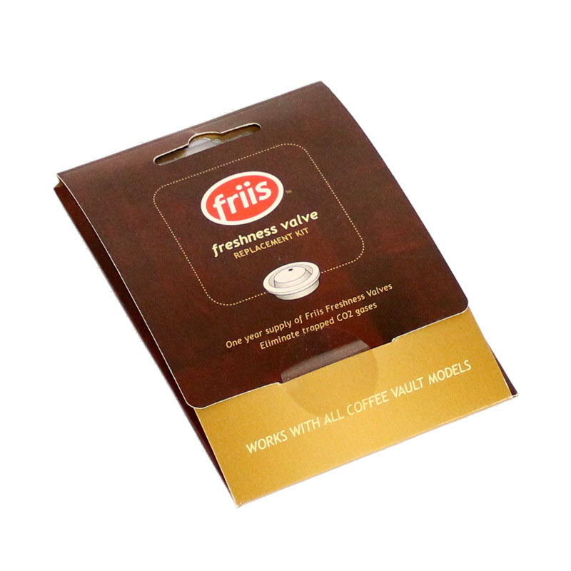 Friis Coffee Bean Storage - freshness valve 6 pack - Rubra Coffee