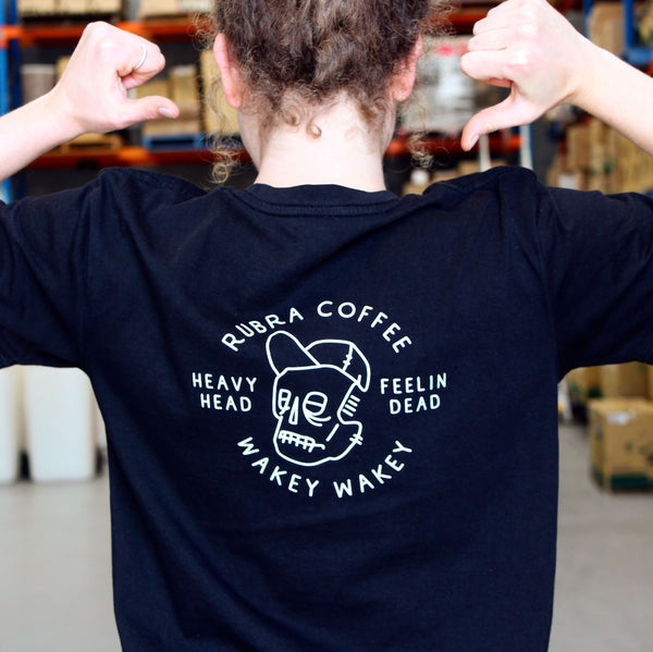 Wakey Wakey T-Shirt - Rubra Coffee