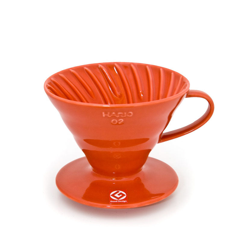 Hario V60 Ceramic Dripper - Red - Rubra Coffee