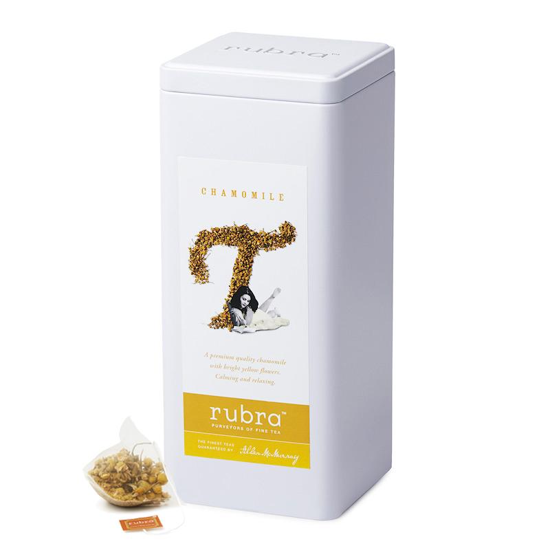 Chamomile 50 Silken Pyramid Teabags - Rubra Coffee